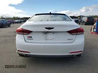 2015 Hyundai Genesis 3.8L with VIN KMHGN4JEXFU069180, listed as a Copart auction lot 87025855 with 131,556 mi miles and Clean title. Bid and sale history available at DreamBid. Image 6.