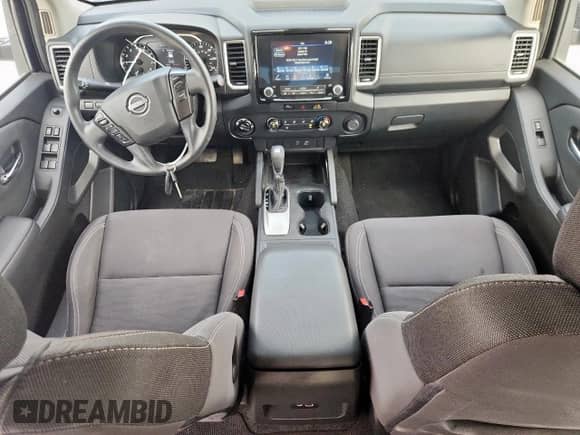 2023 Nissan Frontier S with VIN 1N6ED1EK0PN647051, listed as a Copart auction lot 62260455 with 58,902 mi miles and Salvage title. Bid and sale history available at DreamBid. Image 8.
