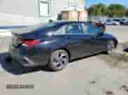 2025 Hyundai Elantra Limited with VIN KMHLN4DJ1SU165457, listed as a Copart auction lot 84891355 with 4,660 mi miles and Salvage title. Bid and sale history available at DreamBid. Image 3.