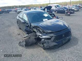 2024 Honda Accord EX-L with VIN 1HGCY2F66RA059298, listed as a IAAI auction lot 42050147 with 30,085 mi miles and . Bid and sale history available at DreamBid. Image 1.