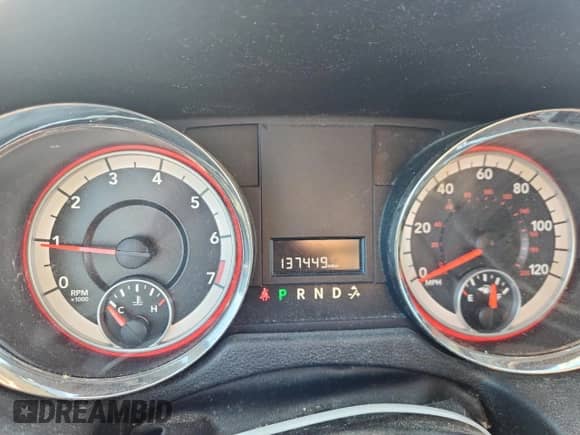 2013 Dodge Grand Caravan SE with VIN 2C4RDGBG1DR773604, listed as a Copart auction lot 85499055 with 137,449 mi miles and Salvage title. Bid and sale history available at DreamBid. Image 9.