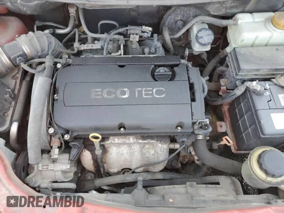 2010 Chevrolet Aveo 1LT with VIN KL1TD6DE0AB128150, listed as a Copart auction lot 61953915 with 133,600 mi miles and Clean title. Bid and sale history available at DreamBid. Image 12.