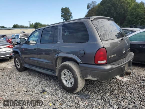2002 Dodge Durango SLT with VIN 1B4HS48Z82F212178, listed as a Copart auction lot 71692045 with 243,065 mi miles and Salvage title. Bid and sale history available at DreamBid. Image 2.