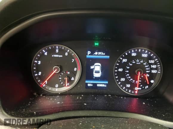 2018 Hyundai Sonata SEL with VIN 5NPE34AF6JH614076, listed as a Copart auction lot 52386605 with 83,858 mi miles and Salvage title. Bid and sale history available at DreamBid. Image 9.