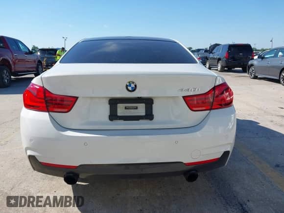 2018 BMW 4 Series 440i with VIN WBA4W7C59JAB87539, listed as a IAAI auction lot 41895024 with 73,228 mi miles and . Bid and sale history available at DreamBid. Image 16.