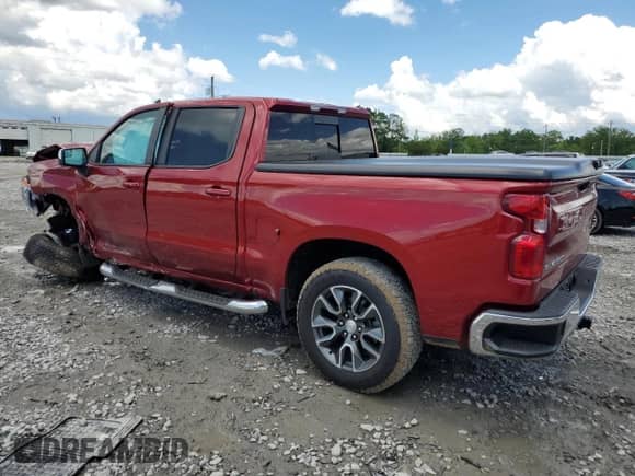 2024 Chevrolet Silverado 1500 LT with VIN 1GCUDDED2RZ338100, listed as a Copart auction lot 56344965 with Not provided miles and Salvage title. Bid and sale history available at DreamBid. Image 2.