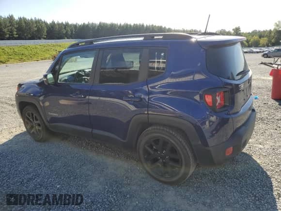 2018 Jeep Renegade Altitude with VIN ZACCJABB8JPG74732, listed as a Copart auction lot 71857075 with 81,449 mi miles and Salvage title. Bid and sale history available at DreamBid. Image 2.