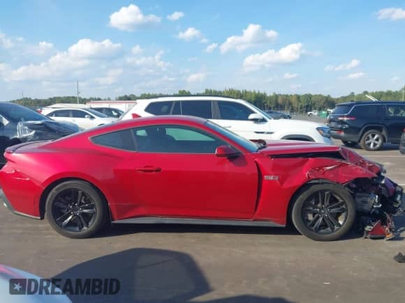 2024 Ford Mustang GT Premium with VIN 1FA6P8CF8R5405243, listed as a IAAI auction lot 43303644 with 30,887 mi miles and . Bid and sale history available at DreamBid. Image 13.