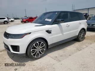 2018 Land Rover Range Rover Sport SE with VIN SALWG2RV6JA812665, listed as a Copart auction lot 56290925 with 94,310 mi miles and Salvage title. Bid and sale history available at DreamBid. Image 1.