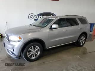 2016 Dodge Durango Limited with VIN 1C4RDJDGXGC340760, listed as a Copart auction lot 80313065 with 127,397 mi miles and Clean title. Bid and sale history available at DreamBid. Image 1.