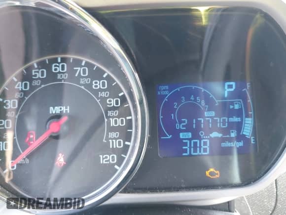 2015 Chevrolet Spark LT с VIN KL8CD6S90FC801155, выставлен на аукционе IAAI как лот 42599344 с пробегом 217 770 миль миль и . История ставок и продаж доступна на DreamBid. Изображение 7.