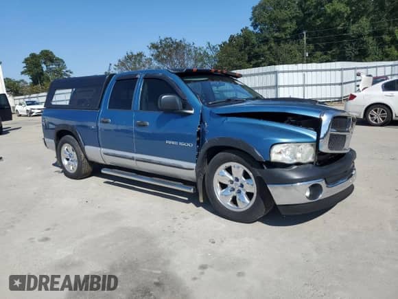 2005 Dodge 1500 SLT z VIN 1D7HA18N25J628395, wystawiony jako Copart lot #84600445 z przebiegiem 248 443 mil mil oraz Szkoda całkowita • Salvage title. Historia ofert i sprzedaży dostępna na DreamBid. Obrazek 4.