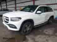 2021 Mercedes-Benz GLS 450 with VIN 4JGFF5KE9MA572260, listed as a IAAI auction lot 42287425 with 65,510 mi miles and . Bid and sale history available at DreamBid. Image 2.