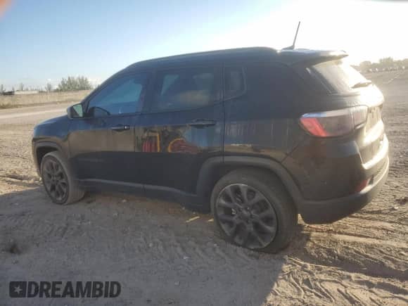 2021 Jeep Compass 80th Anniversary with VIN 3C4NJCEB4MT518832, listed as a Copart auction lot 82641745 with 19,585 mi miles and Salvage title. Bid and sale history available at DreamBid. Image 2.