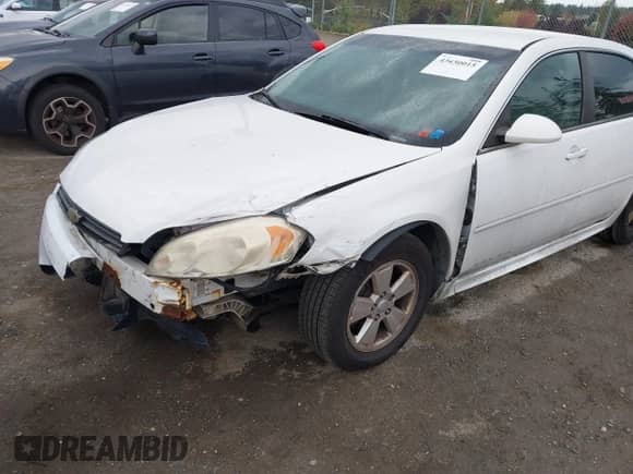 2010 Chevrolet Impala LT with VIN 2G1WB5EK1A1227062, listed as a IAAI auction lot 43430015 with 155,096 mi miles and . Bid and sale history available at DreamBid. Image 6.