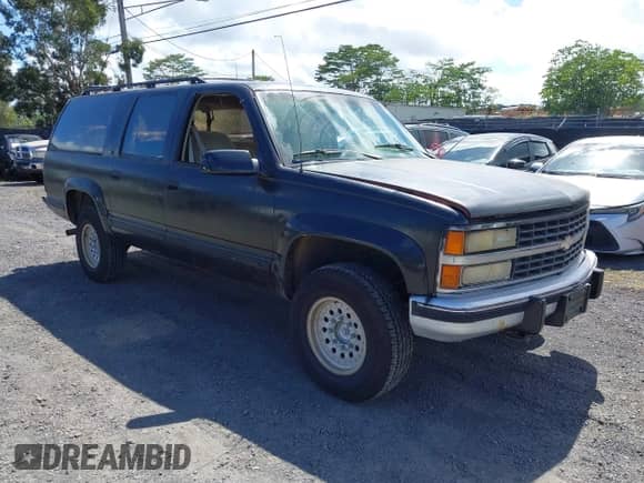 1993 Chevrolet Suburban с VIN 1GNGK26KXPJ361650, выставлен на аукционе IAAI как лот 43272916 с пробегом 209 446 миль миль и . История ставок и продаж доступна на DreamBid. Изображение 1.