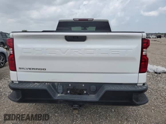 2020 Chevrolet Silverado 1500 Work Truck z VIN 1GCRWAEF9LZ261152, wystawiony jako Copart lot #55047875 z przebiegiem 24 782 mil mil oraz Szkoda całkowita • Salvage title. Historia ofert i sprzedaży dostępna na DreamBid. Obrazek 6.