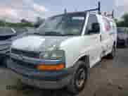 2004 Chevrolet Express Cargo с VIN 1GCGG25V341159668, выставлен на аукционе Copart как лот 65355864 с пробегом Не указан миль и Списание • Salvage title. История ставок и продаж доступна на DreamBid. Изображение 1.