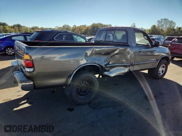 2003 Toyota Tundra SR5 with VIN 5TBKT44163S342489, listed as a Copart auction lot 85877135 with 140,756 mi miles and Salvage title. Bid and sale history available at DreamBid. Image 3.