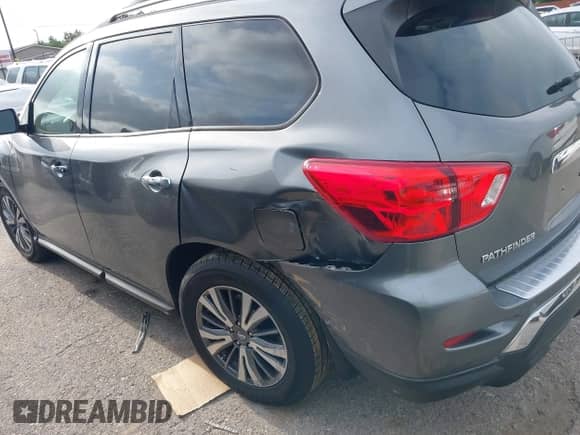 2018 Nissan Pathfinder SL with VIN 5N1DR2MN0JC614051, listed as a IAAI auction lot 42129074 with 82,146 mi miles and . Bid and sale history available at DreamBid. Image 6.