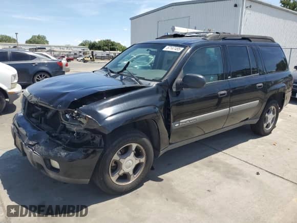2004 Chevrolet TrailBlazer EXT LS с VIN 1GNES16S846107595, выставлен на аукционе Copart как лот 57147495 с пробегом 156 018 миль миль и Списание • Salvage title. История ставок и продаж доступна на DreamBid. Изображение 1.
