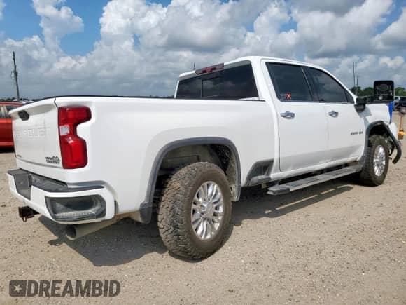 2020 Chevrolet Silverado 2500HD High Country с VIN 1GC4YREY2LF151601, выставлен на аукционе Copart как лот 68645165 с пробегом 166 370 миль миль и Списание • Salvage title. История ставок и продаж доступна на DreamBid. Изображение 3.