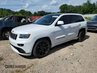 2016 Jeep Grand Cherokee High Altitude with VIN 1C4RJECG1GC441753, listed as a Copart auction lot 65431695 with 198,906 mi miles and Salvage title. Bid and sale history available at DreamBid. Image 1.