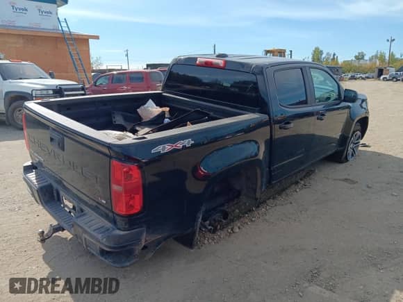 2021 Chevrolet Colorado 4WD Work Truck z VIN 1GCGTBENXM1127652, wystawiony jako Copart lot #68319845 z przebiegiem 89 468 mil mil oraz Czysty tytuł • Clean title. Historia ofert i sprzedaży dostępna na DreamBid. Obrazek 3.