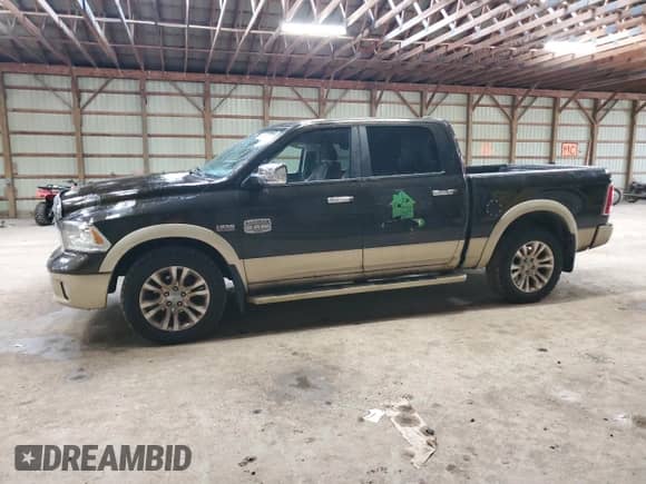 2014 Ram 1500 Longhorn with VIN 1C6RR7PT0ES253618, listed as a Copart auction lot 70685365 with 229,563 mi miles and Clean title. Bid and sale history available at DreamBid. Image 1.