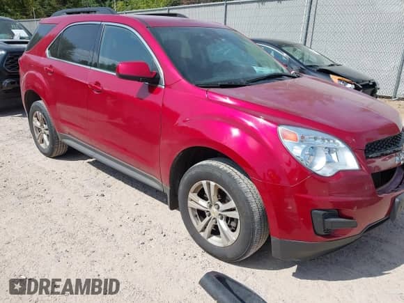 2015 Chevrolet Equinox LT with VIN 2GNFLFEK8F6418943, listed as a IAAI auction lot 43172576 with 173,158 mi miles and . Bid and sale history available at DreamBid. Image 1.