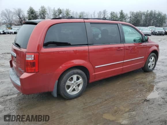 2009 Dodge Caravan with VIN 1D8HN541X9B519967, listed as a Copart auction lot 44361115 with 257,510 mi miles and Clean title. Bid and sale history available at DreamBid. Image 3.