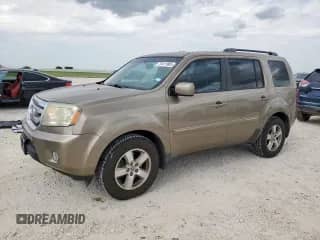 2011 Honda Pilot EX-L z VIN 5FNYF3H64BB043269, wystawiony jako Copart lot #70411965 z przebiegiem 110 257 mil mil oraz Czysty tytuł • Clean title. Historia ofert i sprzedaży dostępna na DreamBid. Obrazek 1.