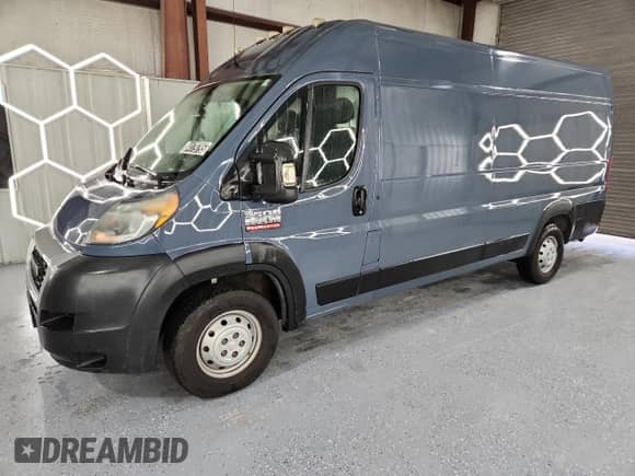 2021 Ram ProMaster Cargo с VIN 3C6FRVJG1ME503145, выставлен на аукционе Copart как лот 84179795 с пробегом 83 295 миль миль и Чистый • Clean title. История ставок и продаж доступна на DreamBid. Изображение 1.