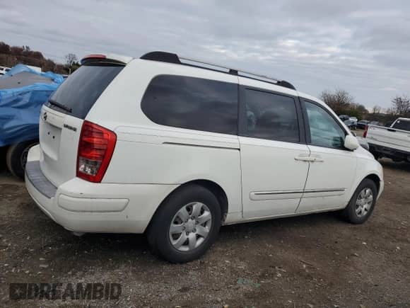 2007 Hyundai Entourage GLS с VIN KNDMC233976040045, выставлен на аукционе Copart как лот 81140464 с пробегом 182 854 миль миль и На запчасти • Non repairable. История ставок и продаж доступна на DreamBid. Изображение 3.