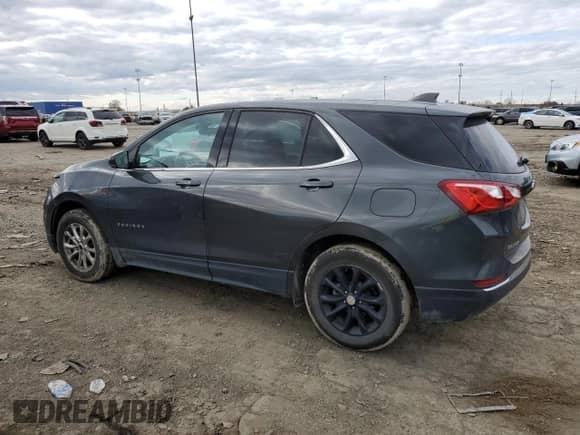2020 Chevrolet Equinox LT with VIN 2GNAXKEV7L6220559, listed as a Copart auction lot 90448215 with 122,015 mi miles and Clean title. Bid and sale history available at DreamBid. Image 2.