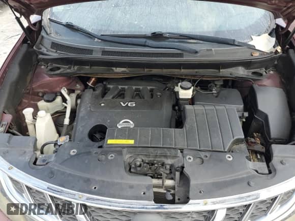 2011 Nissan Murano SL with VIN JN8AZ1MW9BW184731, listed as a Copart auction lot 71829475 with 143,614 mi miles and Salvage title. Bid and sale history available at DreamBid. Image 12.