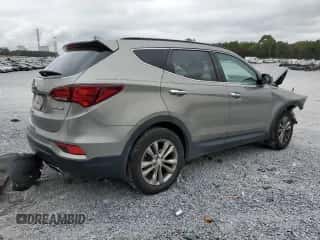2017 Hyundai Santa Fe 2.0T с VIN 5XYZU4LA2HG436913, выставлен на аукционе Copart как лот 85486235 с пробегом 155 965 миль миль и Списание • Salvage title. История ставок и продаж доступна на DreamBid. Изображение 3.