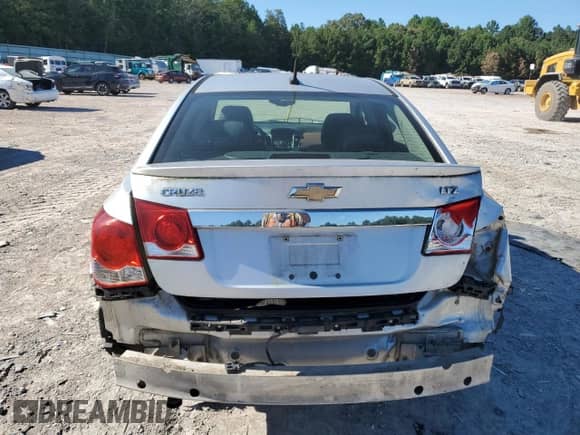 2012 Chevrolet Cruze LTZ with VIN 1G1PH5SC1C7126478, listed as a Copart auction lot 69722315 with 105,318 mi miles and Salvage title. Bid and sale history available at DreamBid. Image 6.