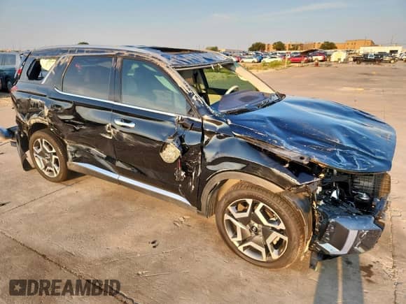 2023 Hyundai Palisade Limited with VIN KM8R54GE5PU532876, listed as a Copart auction lot 70212205 with 66,065 mi miles and Salvage title. Bid and sale history available at DreamBid. Image 4.
