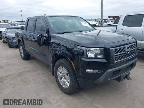 2024 Nissan Frontier SV with VIN 1N6ED1EJ4RN608893, listed as a IAAI auction lot 41298725 with 12,615 mi miles and . Bid and sale history available at DreamBid. Image 1.