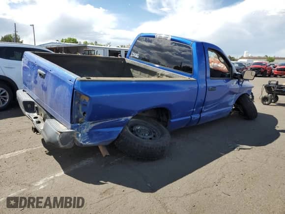 2008 Dodge 1500 ST с VIN 1D7HU16238J198865, выставлен на аукционе Copart как лот 56965344 с пробегом 96 154 миль миль и Списание • Salvage title. История ставок и продаж доступна на DreamBid. Изображение 3.