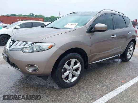 2010 Nissan Murano SL with VIN JN8AZ1MW1AW136235, listed as a IAAI auction lot 42490977 with 213,347 mi miles and . Bid and sale history available at DreamBid. Image 2.