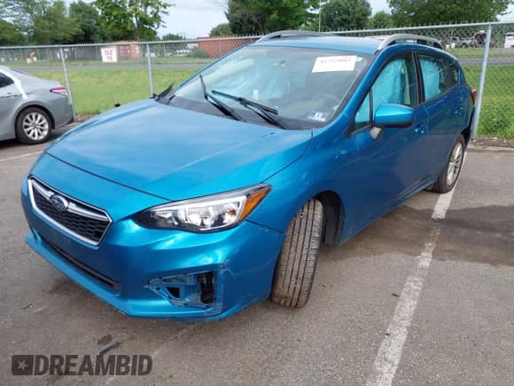2017 Subaru Impreza Premium with VIN 4S3GTAB68H3739785, listed as a IAAI auction lot 42757085 with 135,564 mi miles and . Bid and sale history available at DreamBid. Image 2.