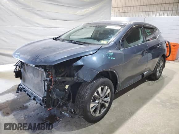 2017 Nissan Murano Platinum z VIN 5N1AZ2MH6HN203670, wystawiony jako Copart lot #71250065 z przebiegiem 131 335 mil mil oraz Szkoda całkowita • Salvage title. Historia ofert i sprzedaży dostępna na DreamBid. Obrazek 1.