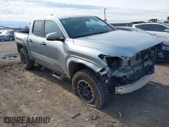 2024 Toyota Tacoma SR5 with VIN 3TYLB5JN0RT037837, listed as a IAAI auction lot 41315485 with 14,471 mi miles and . Bid and sale history available at DreamBid. Image 1.