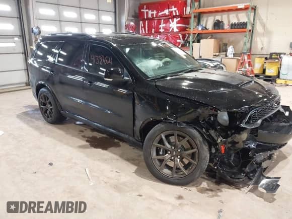 2025 Dodge Durango R/T Plus with VIN 1C4SDJCT1SC504535, listed as a IAAI auction lot 41381621 with 459 mi miles and . Bid and sale history available at DreamBid. Image 1.