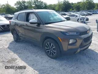 2021 Chevrolet TrailBlazer ACTIV с VIN KL79MVSL4MB165928, выставлен на аукционе IAAI как лот 42817110 с пробегом 124 707 миль миль и . История ставок и продаж доступна на DreamBid. Изображение 1.