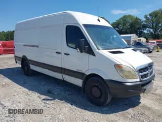 2008 Dodge Sprinter with VIN WD0PE845285308510, listed as a IAAI auction lot 43011733 with 412,633 mi miles and . Bid and sale history available at DreamBid. Image 1.
