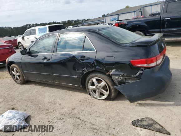 2003 Honda Accord EX with VIN 1HGCM566X3A118292, listed as a Copart auction lot 50524915 with 201,466 mi miles and Salvage title. Bid and sale history available at DreamBid. Image 2.