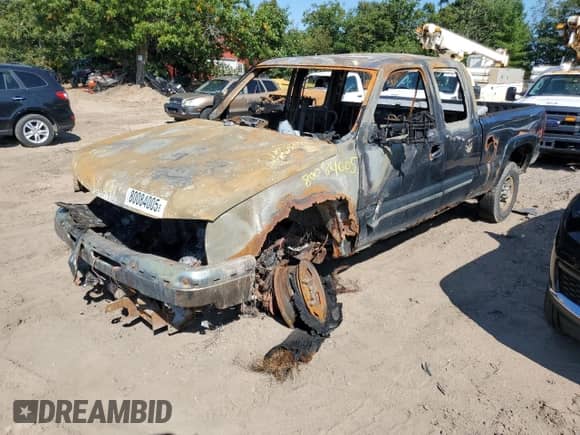 2007 Chevrolet Silverado 2500HD LT1 with VIN 1GCHK29D97E117720, listed as a Copart auction lot 80084005 with Not provided miles and Clean title. Bid and sale history available at DreamBid. Image 1.